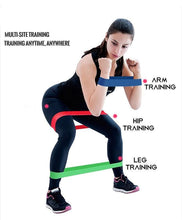 Load image into Gallery viewer, Resistance Bands Set Elastic Band For Fitness Rubber Bands Yoga Exercise