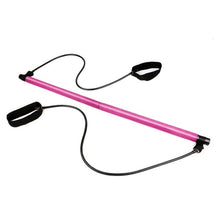Load image into Gallery viewer, Portable Yoga Pull Rods Home Yoga Gym Body Abdominal Resistance Bands for Pilates Exercise Stick Toning Bar Fitness Rope Puller