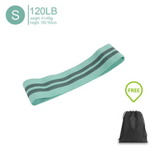 Load image into Gallery viewer, Fabric Resistance Bands Set - Booty Hip Bands for Legs, Shoulders and Arms Exercises - Circle Bands for Women and Men