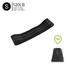 Load image into Gallery viewer, Fabric Resistance Bands Set - Booty Hip Bands for Legs, Shoulders and Arms Exercises - Circle Bands for Women and Men