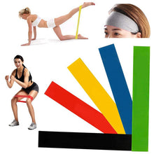 Load image into Gallery viewer, Resistance Bands Set Elastic Band For Fitness Rubber Bands Yoga Exercise
