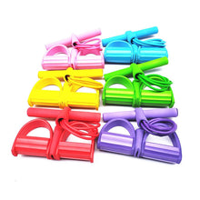 Load image into Gallery viewer, Elastic Pull Ropes Exerciser Massage Belly Resistance Band Yoga
